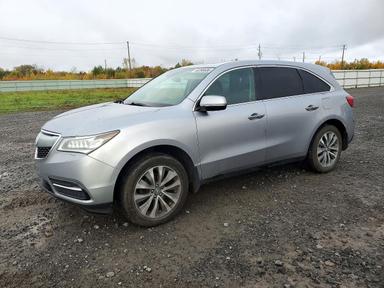 Vue de 2016 ACURA MDX TECHNOLOGY, angle 1
