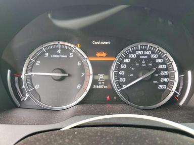 Vue de 2016 ACURA MDX TECHNOLOGY, angle 9
