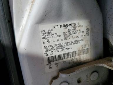 Vue de 2016 FORD F250 SUPER DUTY, angle 13