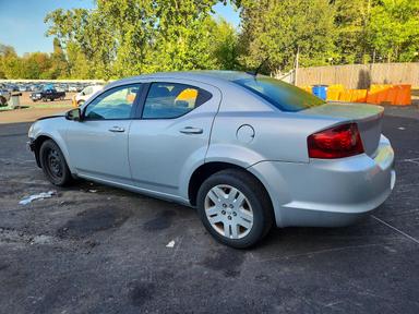 Вид 2012 DODGE AVENGER SE, угол 2