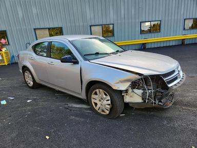 Вид 2012 DODGE AVENGER SE, угол 4