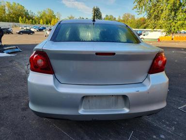 Вид 2012 DODGE AVENGER SE, угол 6