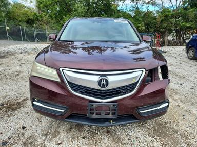 Vue de 2015 ACURA MDX TECHNOLOGY, angle 5