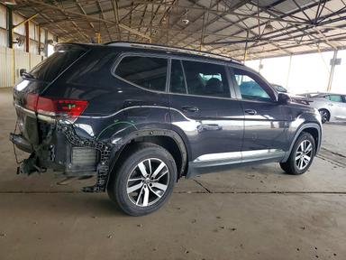 Vedere 2022 VOLKSWAGEN ATLAS SE, unghi 3