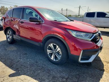 Вид 2020 HONDA CR-V LX, угол 4