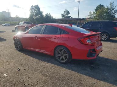 Вид 2020 HONDA CIVIC SI, угол 2