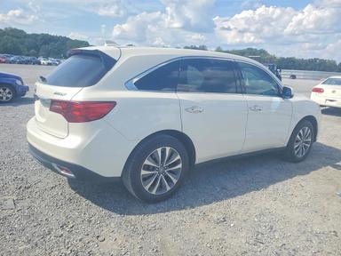 Vista de 2016 ACURA MDX TECHNOLOGY, ángulo 3