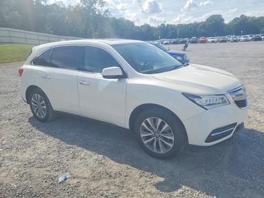 Vista de 2016 ACURA MDX TECHNOLOGY, ángulo 4