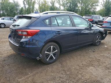 Vista de 2021 SUBARU IMPREZA PREMIUM, ángulo 3