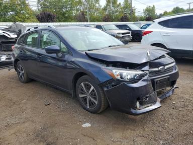 Vista de 2021 SUBARU IMPREZA PREMIUM, ángulo 4