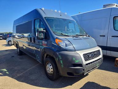 2020 RAM PROMASTER 3500 VF DELIVERY VAN view, angle 4