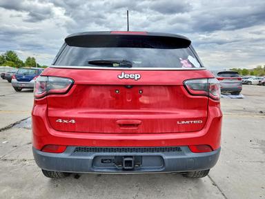 Vista de 2017 JEEP COMPASS LIMITED, ángulo 6