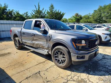 Vedere 2024 FORD F150 STX, unghi 4