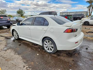 2012 MITSUBISHI LANCER GT view, angle 2