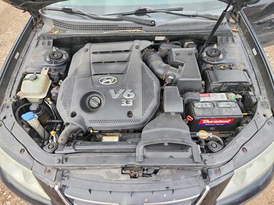 2009 HYUNDAI SONATA GLS V6 view, angle 11