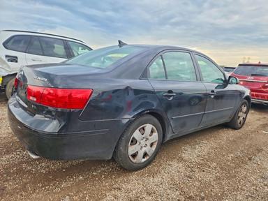 2009 HYUNDAI SONATA GLS V6 view, angle 3