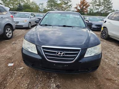 2009 HYUNDAI SONATA GLS V6 view, angle 5
