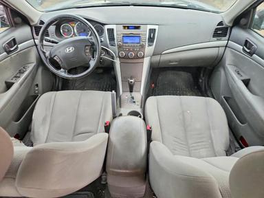 2009 HYUNDAI SONATA GLS V6 view, angle 8