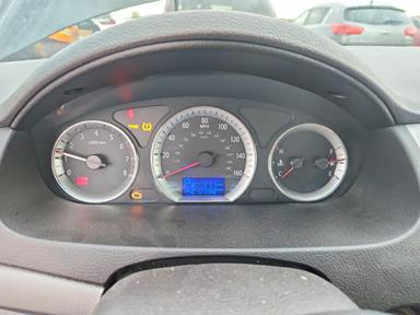 2009 HYUNDAI SONATA GLS V6 view, angle 9