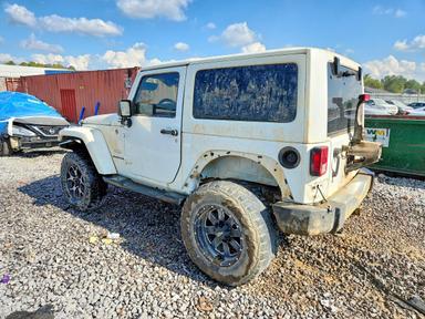 2013 JEEP WRANGLER view, angle 2