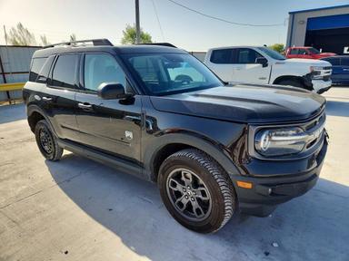 Vue de 2021 FORD BRONCO SPORT BIG BEND, angle 4