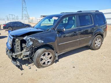 Вид 2011 HONDA PILOT TOURING, угол 1