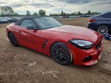 Vedere 2021 BMW Z4 SDRIVE30I, unghi 4