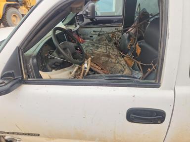 Vue de 2005 CHEVROLET SILVERADO K2500 HEAVY DUTY, angle 7