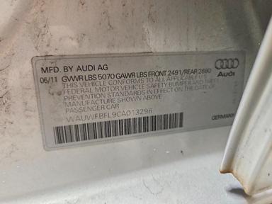 منظر 2012 AUDI A4 PREMIUM PLUS، زاوية 13