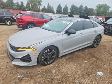 Вид 2021 KIA K5 GT LINE, угол 1