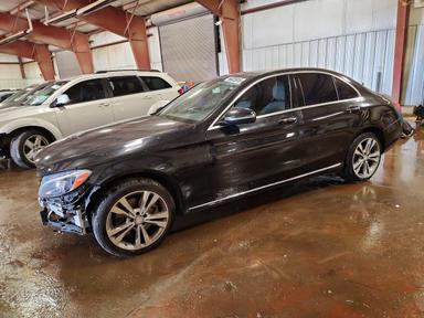 Vista de 2017 MERCEDES-BENZ C 300 4MATIC, ángulo 1