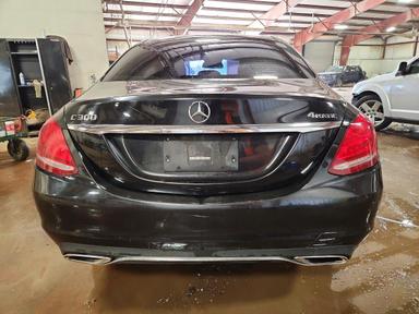 Vista de 2017 MERCEDES-BENZ C 300 4MATIC, ángulo 6