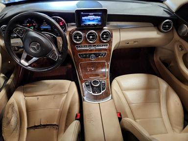 Vista de 2017 MERCEDES-BENZ C 300 4MATIC, ángulo 8