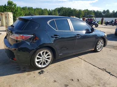 Вид 2012 LEXUS CT 200, угол 3