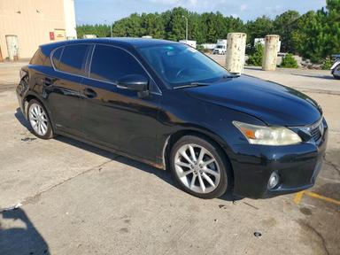Вид 2012 LEXUS CT 200, угол 4