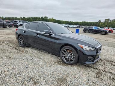 Вид 2016 INFINITI Q50 3.0T PREMIUM, угол 4