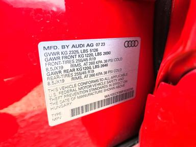 Vedere 2024 AUDI Q3 PREMIUM PLUS S LINE 45, unghi 14