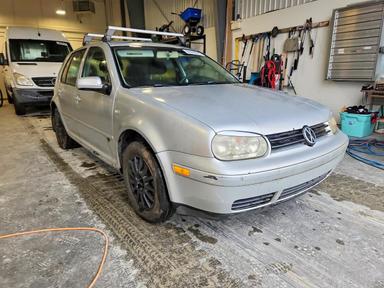 Вид 2004 VOLKSWAGEN GOLF GLS TDI, угол 4