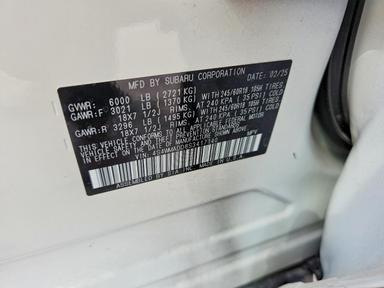 منظر 2025 SUBARU ASCENT PREMIUM، زاوية 12