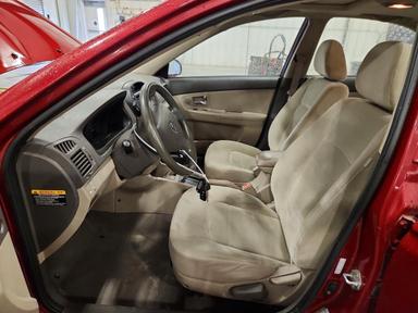Vue de 2009 KIA SPECTRA LX, angle 7