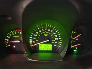 Vue de 2009 KIA SPECTRA LX, angle 9