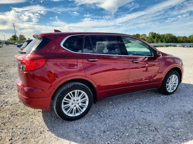 منظر 2018 BUICK ENVISION PREFERRED، زاوية 3