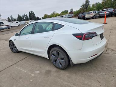 Вид 2020 TESLA MODEL 3, угол 2