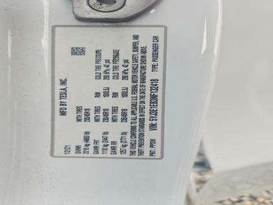 Vista de 2022 TESLA MODEL 3, ángulo 13