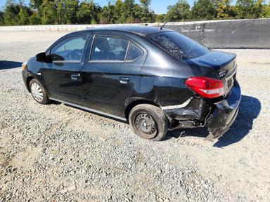 Vue de 2020 MITSUBISHI MIRAGE G4 ES, LE, BE, angle 2