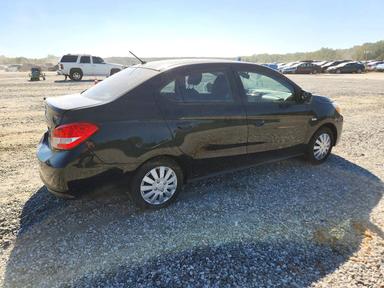 Vue de 2020 MITSUBISHI MIRAGE G4 ES, LE, BE, angle 3