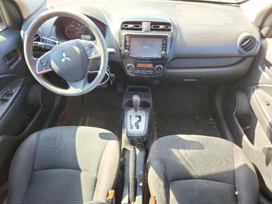 Vue de 2020 MITSUBISHI MIRAGE G4 ES, LE, BE, angle 8