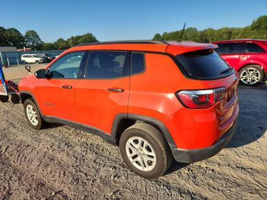 2018 JEEP COMPASS SPORT view, angle 2