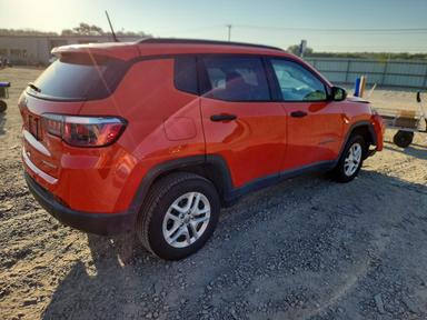 2018 JEEP COMPASS SPORT view, angle 3