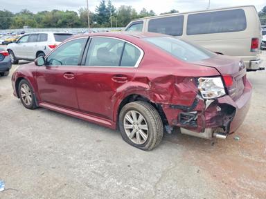 2011 SUBARU LEGACY 2.5I PREMIUM view, angle 2